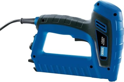 Elektrische nietmachine - Nietpistool - Snel bevestigen - Contactveiligheid - 1x1x1 cm - Blauw