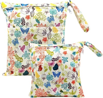 Waterdichte Luiertassen - 2 Stuks Herbruikbare Organiser Beutels voor Baby en Volwassenen