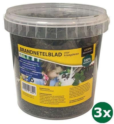 3x75 gr Utopia brandnetelblad