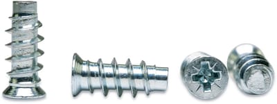 Dailygoods - Euroschroeven 50 stuks - Roestvrij Meubelschroeven voor Ladegeleiders