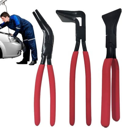 Plaatmetaal Tang - Buig- en Randtang - Metaal Bewerken - Ergonomische Greep - 3 Stuks - Niet gespecificeerd