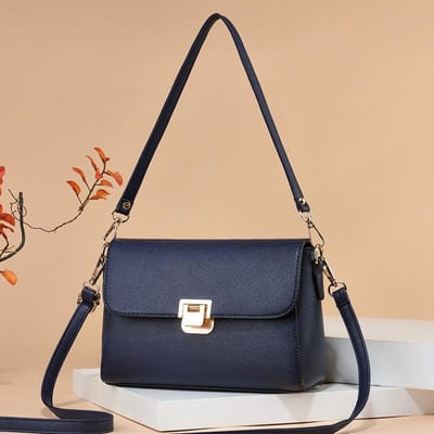 Nieuwste Makkelijke Sfeer Tas Vrouwelijke Uitstraling Alle Middelbare Leeftijd Moeder Tas Grote Capaciteit Enkele Schouder Casual Crossbody Tas . black