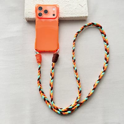 De Nieuwe Gevlochten Lanyard Telefoonhoes Is Geschikt Voor iPhone 17 Pro Max Band 17 Pro Crossbody Lang Touw Air Drop Beschermhoes iPhone17 Pro