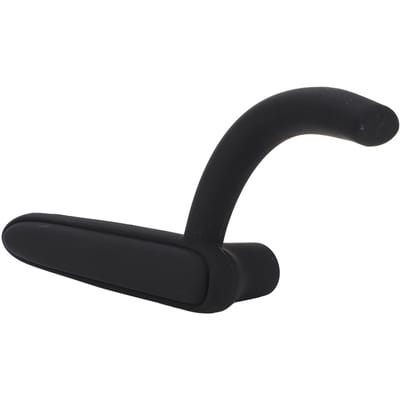 Housse de poignée de porte en silicone Équipement de protection contre le pincement des mains Housse de sécurité pour enfant pour serrure de porte Left noir