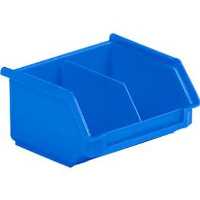 Magazijnbak LF 110 M SSI Schäfer - polypropeen - L 92 x B 100 x H 50 mm - 0,26 l - blauw