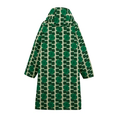Regatta Meisjes Orla Kiely Veranderjas met Reuze Vierkante Bloem (Groen)