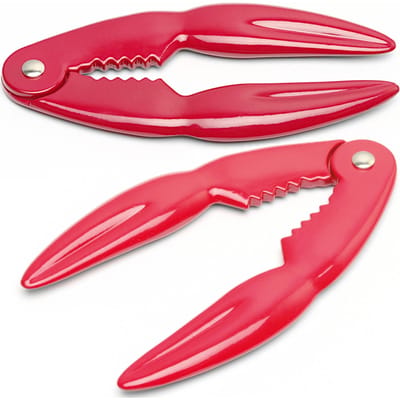 HENDI Kreeftentang – Ergonomische grip – Duurzaam scharnier – Rood – 140x62 mm