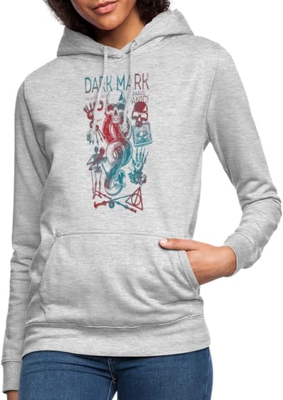 Harry Potter Duistere Teken & Gruzielement Ontwerp Hoodie Dames
