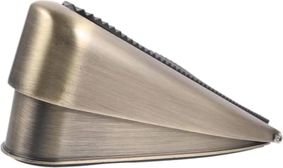 Deurstopper - Tochtstopper - Deuren Beschermen - Installatie Zonder Boren - 13.5cm - Zilverkleurig