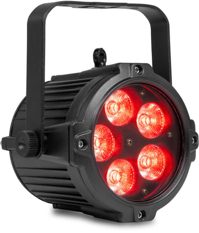 BeamZ BWA65 Outdoor LED par - IP65 Waterdicht - 5x 8W RGBW LED’s - Met afstandsbediening