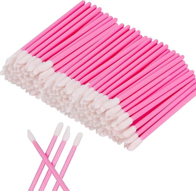200PCS Lip Brush Wands voor Lipstick, Lip Gloss en Concealer - Professionele Make-up Applicators