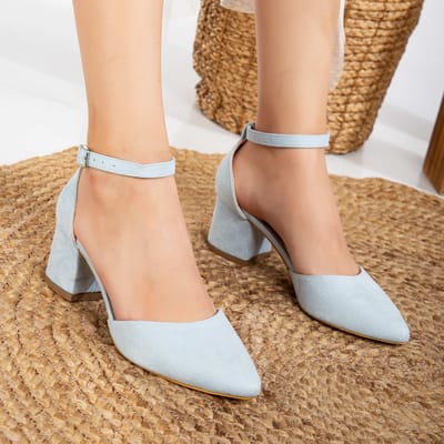 Marcelle Lage Blokhak Pumps