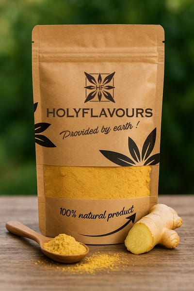 Citroen Gember Poeder Kiemarm - 100 gram - Holyflavours