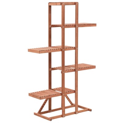 vidaXL - Plantenstandaard - 86x36x139 - cm - cederhout