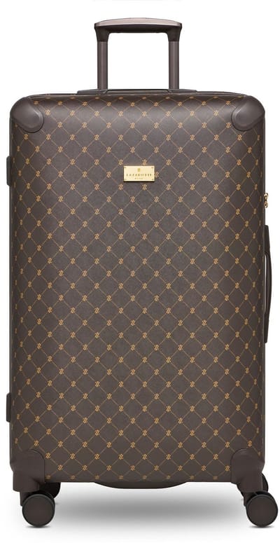 Lazarotti trolley Palermo Trolley Dark Brown donkerbruin 79cm