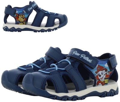 Paw Patrol - Sandalen voor jongens - Marshall en Chase Schoenen voor kinderen - Zomerschoenen van 2 tot 6 jaar - Maat 24 - Blauw