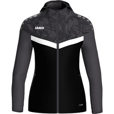 Dames trainingsjack met capuchon en volledige ritssluiting Jako Iconic