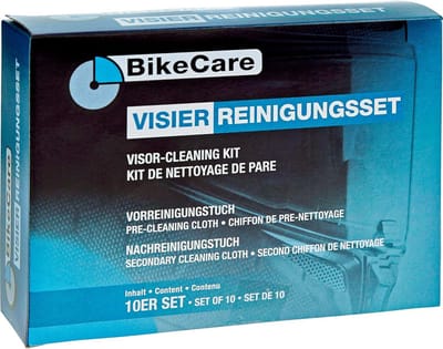 10x Multifunctionele Reinigingsdoekjes voor Motorhelm Vizieren - Het Hele Jaar Door