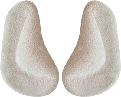 Orthopedische Kinder Zolen – Steunzolen voor Kinderschoenen, Platvoeten, Kindervoet Ondersteuning, Siliconen Gel Inlegzolen voor Plantar Fasciitis - Beige - Maat S