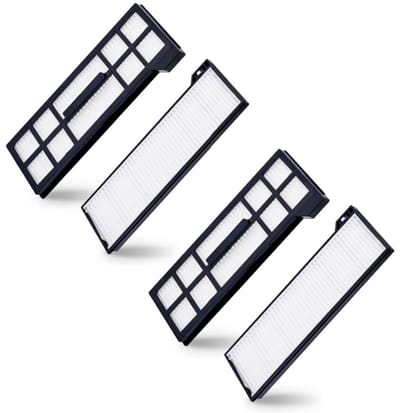 4 Stuks Filters Replacement Geschikt voor Eufy X10 Pro Omni - Stofzuiger onderdeel - Filters