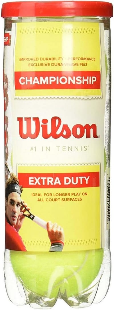 Tennisballen voor kinderen - Champ Extra Duty, 3-delige doos, geschikt voor alle bekledingen