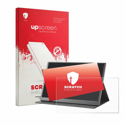 upscreen - Screenprotector voor Xyvolve 15.6" draagbare monitor - Folie Beschermfolie transparant