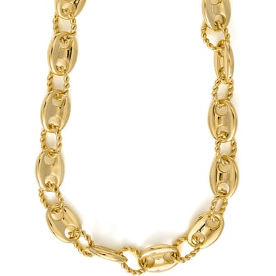 Collier - LUXENTER - Laroth - Or jaune 18 carats - 42+6 cm - Alliage métallique
