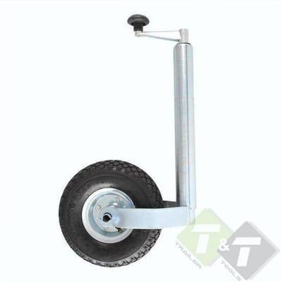 neuswiel 48mm luchtband kunststof velg 220 x 75mm - aanhangerwiel - steunwiel