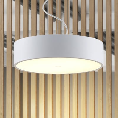 Arcchio - Hanglampen - 1licht - Metaal, acryl - H: 10 cm - wit - Inclusief lichtbron