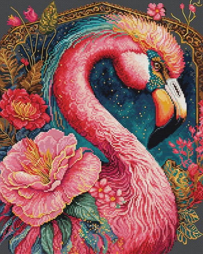 Luca-S Flamingo Fantastico borduren (pakket) BU5036