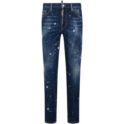 DSQUARED2 heren Cool Guy jeans slim fit - Maat: IT50 blue