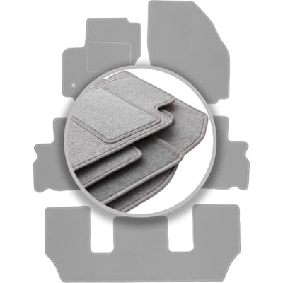 Grijze automatten voor: Ford Galaxy MK2 FL 7-zits (2012-2015)