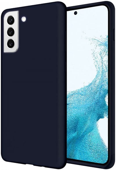 Siliconen Hoesje Geschikt voor Samsung Galaxy S22 | Flexibel | Dun | Zacht | Back Cover Blauw