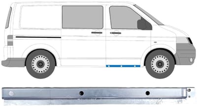 Reparatie dorpel voorste deuren voor Volkswagen Transporter T5 2003-2015