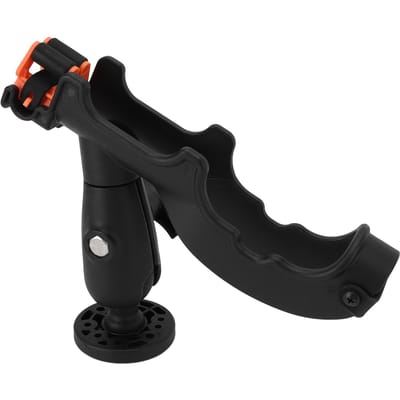 Hengelhouder 360 Graden Draaibaar Stijlvolle Look Lichtgewicht Draagbare Hengelhouder voor black