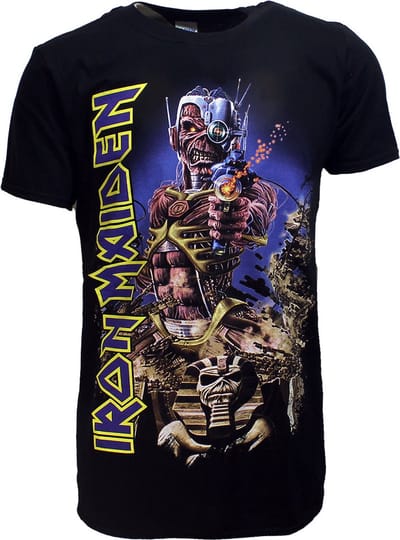 Iron Maiden Somewhere Back In Time T-Shirt - Officiële Merchandise - M