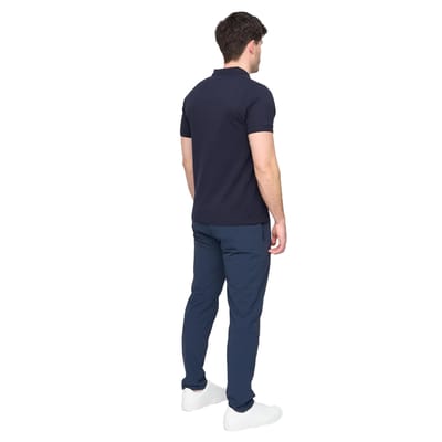 Duck and Cover Heren Limatar Polo Shirt Met Korte Mouwen (Marine)