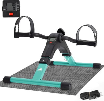 Stoelfiets Beweginstrainer - Fietstrainer met instelbare Weerstand - Bureaufiets - Hometrainer - Fietstraining