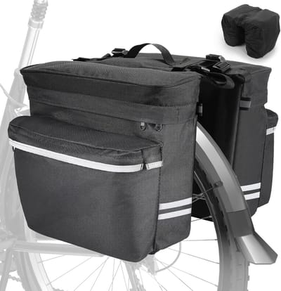 DailySupplies® Fietstas Enkel - Waterdichte Fietstassen Voor Bagagedragers - Transporttas Met Schouderband En Handvat