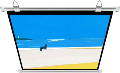 Projectiescherm - Filmscherm HD - Thuisbioscoop Creëren - Anti-kreuk Glasvezel - 60 Inch 16:9 - Wit
