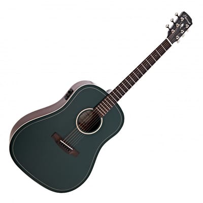 Hartwood Artiste Dreadnought Elektro-Akoestische Gitaar, Groen