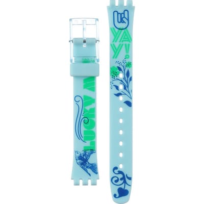 Swatch Plastic - Originals Small (25mm) - L ALN157 LN157 #Greentouche Horlogeband