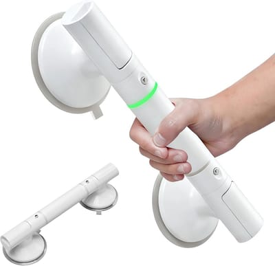 Veiligheidsbeugel Douche en Badkamer met Sterke Zuignap | Antislip Greep Zonder Boren