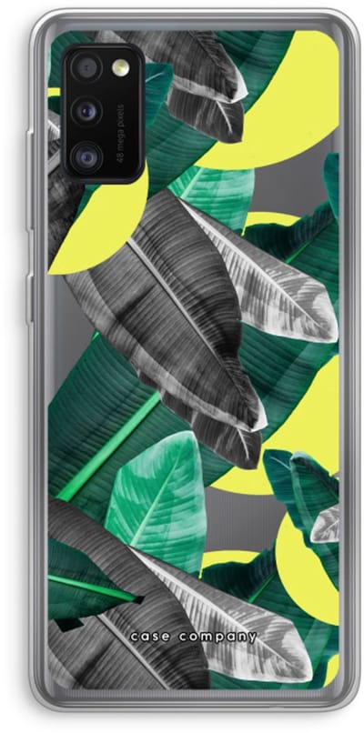 Case Company® - Hoesje geschikt voor Samsung Galaxy A41 hoesje - Fantasie jungle - Soft Cover Telefoonhoesje - Bescherming aan alle Kanten en Schermrand