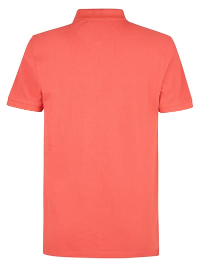 Petrol Industries Heren Polo Shirt - Korte Mouw - Katoen - Herenkleding - Roze - Maat S