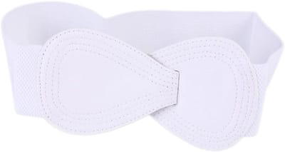 Elastische Tailleband voor Vrouwen met Strik, Brede Stretchriem voor Bruiloft, Prom en Feest, 70 x 5.8 cm, Rood, Modeaccessoire, Comfortabele Pasvorm, Trendy Outfit