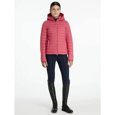 LeMieux Puffer Jas Ruby Kids Cranberry - 152