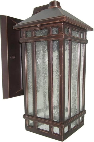 Bohemian Wandlamp - Steady Lighting - Metaal - Bohemian - E27 - L: 16cm - Voor Buiten - Woonkamer - Eetkamer - Brons