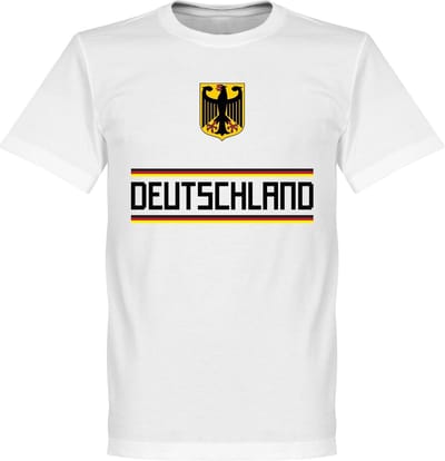 Duitsland Team T-Shirt - Wit - L
