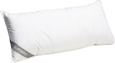 Yumeko hoofdkussen gerecycled dons 40x80 zacht - Biologisch & ecologisch